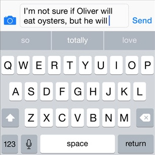 iOS 8 QuickType